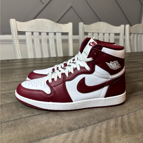 Nike Air Jordan 1 Retro High‎ Og White-Team Red Sz 12 - Picture 1 of 6